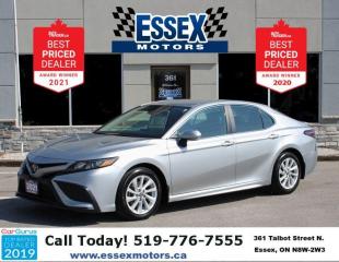Used 2021 Toyota Camry SE*Heated Leather*Bluetooth*Rear Cam*2.5L-4cyl for sale in Essex, ON