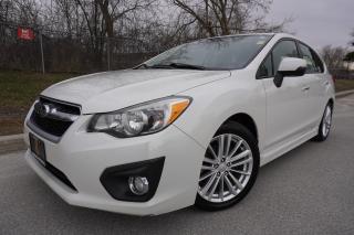 <p>WOW !! Check out this absolutely stunning Impreza Limited with Navigation hatchback that just arrived at our store.  This one comes to us as a new car store trade-in and is ready for its new home.  It is a clean no accidents car that has been well cared for since day 1 and it shows.  If youre in the market for a fun to drive, stylish and loaded hatchback then make sure to check out this rare gem.  This one comes certified for your convenience at our listed price. Call or Email today to book your appointment before its gone. </p><p>Come see us at our central location @ 2044 Kipling Ave (BEHIND PIONEER GAS STATION)</p><p>FINANCING AVAILABLE FOR ALL CREDIT TYPES</p><p>EXTENDED WARRANTIES AVAILABLE FOR UP TO 48 MONTHS. Many different packages and options available to suit your needs.</p>