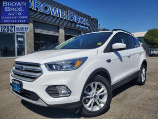 <p>Local, SE FWD, 1.5L turbo 4 cyl, 6 spd auto, remote entry, bluetooth, backup camera, heated front seats, fog lamps, aluminum wheels and more.</p><p style=border: 0px solid #e3e3e3; box-sizing: border-box; --tw-border-spacing-x: 0; --tw-border-spacing-y: 0; --tw-translate-x: 0; --tw-translate-y: 0; --tw-rotate: 0; --tw-skew-x: 0; --tw-skew-y: 0; --tw-scale-x: 1; --tw-scale-y: 1; --tw-scroll-snap-strictness: proximity; --tw-ring-offset-width: 0px; --tw-ring-offset-color: #fff; --tw-ring-color: rgba(69,89,164,.5); --tw-ring-offset-shadow: 0 0 transparent; --tw-ring-shadow: 0 0 transparent; --tw-shadow: 0 0 transparent; --tw-shadow-colored: 0 0 transparent; margin: 0px 0px 1.25em; color: #0d0d0d; font-family: Söhne, ui-sans-serif, system-ui, -apple-system, Segoe UI, Roboto, Ubuntu, Cantarell, Noto Sans, sans-serif, Helvetica Neue, Arial, Apple Color Emoji, Segoe UI Emoji, Segoe UI Symbol, Noto Color Emoji; font-size: 16px; white-space-collapse: preserve; background-color: #ffffff;><span style=text-decoration: underline;><strong><span style=font-size: 18pt;>The 2018 Ford Escape SE FWD with the 1.5L turbo 4-cylinder engine and 6-speed automatic transmission offers several positive aspects:</span></strong></span></p><ol style=border: 0px solid #e3e3e3; box-sizing: border-box; --tw-border-spacing-x: 0; --tw-border-spacing-y: 0; --tw-translate-x: 0; --tw-translate-y: 0; --tw-rotate: 0; --tw-skew-x: 0; --tw-skew-y: 0; --tw-scale-x: 1; --tw-scale-y: 1; --tw-scroll-snap-strictness: proximity; --tw-ring-offset-width: 0px; --tw-ring-offset-color: #fff; --tw-ring-color: rgba(69,89,164,.5); --tw-ring-offset-shadow: 0 0 transparent; --tw-ring-shadow: 0 0 transparent; --tw-shadow: 0 0 transparent; --tw-shadow-colored: 0 0 transparent; list-style-position: initial; list-style-image: initial; margin: 0px; padding: 0px 0px 1rem; color: #0d0d0d; font-family: Söhne, ui-sans-serif, system-ui, -apple-system, Segoe UI, Roboto, Ubuntu, Cantarell, Noto Sans, sans-serif, Helvetica Neue, Arial, Apple Color Emoji, Segoe UI Emoji, Segoe UI Symbol, Noto Color Emoji; font-size: 16px; white-space-collapse: preserve; background-color: #ffffff;><li style=border: 0px solid #e3e3e3; box-sizing: border-box; --tw-border-spacing-x: 0; --tw-border-spacing-y: 0; --tw-translate-x: 0; --tw-translate-y: 0; --tw-rotate: 0; --tw-skew-x: 0; --tw-skew-y: 0; --tw-scale-x: 1; --tw-scale-y: 1; --tw-scroll-snap-strictness: proximity; --tw-ring-offset-width: 0px; --tw-ring-offset-color: #fff; --tw-ring-color: rgba(69,89,164,.5); --tw-ring-offset-shadow: 0 0 transparent; --tw-ring-shadow: 0 0 transparent; --tw-shadow: 0 0 transparent; --tw-shadow-colored: 0 0 transparent; margin-bottom: 0px; margin-top: 0px; padding-left: 0.375em; list-style-position: inside;><p style=border: 0px solid #e3e3e3; box-sizing: border-box; --tw-border-spacing-x: 0; --tw-border-spacing-y: 0; --tw-translate-x: 0; --tw-translate-y: 0; --tw-rotate: 0; --tw-skew-x: 0; --tw-skew-y: 0; --tw-scale-x: 1; --tw-scale-y: 1; --tw-scroll-snap-strictness: proximity; --tw-ring-offset-width: 0px; --tw-ring-offset-color: #fff; --tw-ring-color: rgba(69,89,164,.5); --tw-ring-offset-shadow: 0 0 transparent; --tw-ring-shadow: 0 0 transparent; --tw-shadow: 0 0 transparent; --tw-shadow-colored: 0 0 transparent; margin: 0px; display: inline;><strong><span style=text-decoration: underline;><span style=border: 0px solid #e3e3e3; box-sizing: border-box; --tw-border-spacing-x: 0; --tw-border-spacing-y: 0; --tw-translate-x: 0; --tw-translate-y: 0; --tw-rotate: 0; --tw-skew-x: 0; --tw-skew-y: 0; --tw-scale-x: 1; --tw-scale-y: 1; --tw-scroll-snap-strictness: proximity; --tw-ring-offset-width: 0px; --tw-ring-offset-color: #fff; --tw-ring-color: rgba(69,89,164,.5); --tw-ring-offset-shadow: 0 0 transparent; --tw-ring-shadow: 0 0 transparent; --tw-shadow: 0 0 transparent; --tw-shadow-colored: 0 0 transparent; color: var(--tw-prose-bold); text-decoration: underline;>Fuel Efficiency</span>:</span></strong> The 1.5L turbocharged engine provides a good balance between power and fuel efficiency, making it an economical choice for daily commuting and long trips.</p></li><li style=border: 0px solid #e3e3e3; box-sizing: border-box; --tw-border-spacing-x: 0; --tw-border-spacing-y: 0; --tw-translate-x: 0; --tw-translate-y: 0; --tw-rotate: 0; --tw-skew-x: 0; --tw-skew-y: 0; --tw-scale-x: 1; --tw-scale-y: 1; --tw-scroll-snap-strictness: proximity; --tw-ring-offset-width: 0px; --tw-ring-offset-color: #fff; --tw-ring-color: rgba(69,89,164,.5); --tw-ring-offset-shadow: 0 0 transparent; --tw-ring-shadow: 0 0 transparent; --tw-shadow: 0 0 transparent; --tw-shadow-colored: 0 0 transparent; margin-bottom: 0px; margin-top: 0px; padding-left: 0.375em; list-style-position: inside;><p style=border: 0px solid #e3e3e3; box-sizing: border-box; --tw-border-spacing-x: 0; --tw-border-spacing-y: 0; --tw-translate-x: 0; --tw-translate-y: 0; --tw-rotate: 0; --tw-skew-x: 0; --tw-skew-y: 0; --tw-scale-x: 1; --tw-scale-y: 1; --tw-scroll-snap-strictness: proximity; --tw-ring-offset-width: 0px; --tw-ring-offset-color: #fff; --tw-ring-color: rgba(69,89,164,.5); --tw-ring-offset-shadow: 0 0 transparent; --tw-ring-shadow: 0 0 transparent; --tw-shadow: 0 0 transparent; --tw-shadow-colored: 0 0 transparent; margin: 0px; display: inline;><span style=text-decoration: underline;><strong><span style=border: 0px solid #e3e3e3; box-sizing: border-box; --tw-border-spacing-x: 0; --tw-border-spacing-y: 0; --tw-translate-x: 0; --tw-translate-y: 0; --tw-rotate: 0; --tw-skew-x: 0; --tw-skew-y: 0; --tw-scale-x: 1; --tw-scale-y: 1; --tw-scroll-snap-strictness: proximity; --tw-ring-offset-width: 0px; --tw-ring-offset-color: #fff; --tw-ring-color: rgba(69,89,164,.5); --tw-ring-offset-shadow: 0 0 transparent; --tw-ring-shadow: 0 0 transparent; --tw-shadow: 0 0 transparent; --tw-shadow-colored: 0 0 transparent; color: var(--tw-prose-bold); text-decoration: underline;>Responsive Performance</span>:</strong></span> Despite its small size, the turbocharged engine delivers impressive acceleration and responsiveness, ensuring a satisfying driving experience.</p></li><li style=border: 0px solid #e3e3e3; box-sizing: border-box; --tw-border-spacing-x: 0; --tw-border-spacing-y: 0; --tw-translate-x: 0; --tw-translate-y: 0; --tw-rotate: 0; --tw-skew-x: 0; --tw-skew-y: 0; --tw-scale-x: 1; --tw-scale-y: 1; --tw-scroll-snap-strictness: proximity; --tw-ring-offset-width: 0px; --tw-ring-offset-color: #fff; --tw-ring-color: rgba(69,89,164,.5); --tw-ring-offset-shadow: 0 0 transparent; --tw-ring-shadow: 0 0 transparent; --tw-shadow: 0 0 transparent; --tw-shadow-colored: 0 0 transparent; margin-bottom: 0px; margin-top: 0px; padding-left: 0.375em; list-style-position: inside;><p style=border: 0px solid #e3e3e3; box-sizing: border-box; --tw-border-spacing-x: 0; --tw-border-spacing-y: 0; --tw-translate-x: 0; --tw-translate-y: 0; --tw-rotate: 0; --tw-skew-x: 0; --tw-skew-y: 0; --tw-scale-x: 1; --tw-scale-y: 1; --tw-scroll-snap-strictness: proximity; --tw-ring-offset-width: 0px; --tw-ring-offset-color: #fff; --tw-ring-color: rgba(69,89,164,.5); --tw-ring-offset-shadow: 0 0 transparent; --tw-ring-shadow: 0 0 transparent; --tw-shadow: 0 0 transparent; --tw-shadow-colored: 0 0 transparent; margin: 0px; display: inline;><span style=text-decoration: underline;><strong><span style=border: 0px solid #e3e3e3; box-sizing: border-box; --tw-border-spacing-x: 0; --tw-border-spacing-y: 0; --tw-translate-x: 0; --tw-translate-y: 0; --tw-rotate: 0; --tw-skew-x: 0; --tw-skew-y: 0; --tw-scale-x: 1; --tw-scale-y: 1; --tw-scroll-snap-strictness: proximity; --tw-ring-offset-width: 0px; --tw-ring-offset-color: #fff; --tw-ring-color: rgba(69,89,164,.5); --tw-ring-offset-shadow: 0 0 transparent; --tw-ring-shadow: 0 0 transparent; --tw-shadow: 0 0 transparent; --tw-shadow-colored: 0 0 transparent; color: var(--tw-prose-bold); text-decoration: underline;>Smooth Transmission</span>:</strong></span> The 6-speed automatic transmission offers smooth and seamless shifts, contributing to a comfortable driving experience.</p></li><li style=border: 0px solid #e3e3e3; box-sizing: border-box; --tw-border-spacing-x: 0; --tw-border-spacing-y: 0; --tw-translate-x: 0; --tw-translate-y: 0; --tw-rotate: 0; --tw-skew-x: 0; --tw-skew-y: 0; --tw-scale-x: 1; --tw-scale-y: 1; --tw-scroll-snap-strictness: proximity; --tw-ring-offset-width: 0px; --tw-ring-offset-color: #fff; --tw-ring-color: rgba(69,89,164,.5); --tw-ring-offset-shadow: 0 0 transparent; --tw-ring-shadow: 0 0 transparent; --tw-shadow: 0 0 transparent; --tw-shadow-colored: 0 0 transparent; margin-bottom: 0px; margin-top: 0px; padding-left: 0.375em; list-style-position: inside;><p style=border: 0px solid #e3e3e3; box-sizing: border-box; --tw-border-spacing-x: 0; --tw-border-spacing-y: 0; --tw-translate-x: 0; --tw-translate-y: 0; --tw-rotate: 0; --tw-skew-x: 0; --tw-skew-y: 0; --tw-scale-x: 1; --tw-scale-y: 1; --tw-scroll-snap-strictness: proximity; --tw-ring-offset-width: 0px; --tw-ring-offset-color: #fff; --tw-ring-color: rgba(69,89,164,.5); --tw-ring-offset-shadow: 0 0 transparent; --tw-ring-shadow: 0 0 transparent; --tw-shadow: 0 0 transparent; --tw-shadow-colored: 0 0 transparent; margin: 0px; display: inline;><span style=text-decoration: underline;><strong><span style=border: 0px solid #e3e3e3; box-sizing: border-box; --tw-border-spacing-x: 0; --tw-border-spacing-y: 0; --tw-translate-x: 0; --tw-translate-y: 0; --tw-rotate: 0; --tw-skew-x: 0; --tw-skew-y: 0; --tw-scale-x: 1; --tw-scale-y: 1; --tw-scroll-snap-strictness: proximity; --tw-ring-offset-width: 0px; --tw-ring-offset-color: #fff; --tw-ring-color: rgba(69,89,164,.5); --tw-ring-offset-shadow: 0 0 transparent; --tw-ring-shadow: 0 0 transparent; --tw-shadow: 0 0 transparent; --tw-shadow-colored: 0 0 transparent; color: var(--tw-prose-bold); text-decoration: underline;>Spacious Interior</span>:</strong></span> The Escapes cabin is well-designed and spacious, providing ample room for passengers and cargo. The rear seats can also be folded down to further increase cargo space when needed.</p></li><li style=border: 0px solid #e3e3e3; box-sizing: border-box; --tw-border-spacing-x: 0; --tw-border-spacing-y: 0; --tw-translate-x: 0; --tw-translate-y: 0; --tw-rotate: 0; --tw-skew-x: 0; --tw-skew-y: 0; --tw-scale-x: 1; --tw-scale-y: 1; --tw-scroll-snap-strictness: proximity; --tw-ring-offset-width: 0px; --tw-ring-offset-color: #fff; --tw-ring-color: rgba(69,89,164,.5); --tw-ring-offset-shadow: 0 0 transparent; --tw-ring-shadow: 0 0 transparent; --tw-shadow: 0 0 transparent; --tw-shadow-colored: 0 0 transparent; margin-bottom: 0px; margin-top: 0px; padding-left: 0.375em; list-style-position: inside;><p style=border: 0px solid #e3e3e3; box-sizing: border-box; --tw-border-spacing-x: 0; --tw-border-spacing-y: 0; --tw-translate-x: 0; --tw-translate-y: 0; --tw-rotate: 0; --tw-skew-x: 0; --tw-skew-y: 0; --tw-scale-x: 1; --tw-scale-y: 1; --tw-scroll-snap-strictness: proximity; --tw-ring-offset-width: 0px; --tw-ring-offset-color: #fff; --tw-ring-color: rgba(69,89,164,.5); --tw-ring-offset-shadow: 0 0 transparent; --tw-ring-shadow: 0 0 transparent; --tw-shadow: 0 0 transparent; --tw-shadow-colored: 0 0 transparent; margin: 0px; display: inline;><span style=text-decoration: underline;><strong><span style=border: 0px solid #e3e3e3; box-sizing: border-box; --tw-border-spacing-x: 0; --tw-border-spacing-y: 0; --tw-translate-x: 0; --tw-translate-y: 0; --tw-rotate: 0; --tw-skew-x: 0; --tw-skew-y: 0; --tw-scale-x: 1; --tw-scale-y: 1; --tw-scroll-snap-strictness: proximity; --tw-ring-offset-width: 0px; --tw-ring-offset-color: #fff; --tw-ring-color: rgba(69,89,164,.5); --tw-ring-offset-shadow: 0 0 transparent; --tw-ring-shadow: 0 0 transparent; --tw-shadow: 0 0 transparent; --tw-shadow-colored: 0 0 transparent; color: var(--tw-prose-bold); text-decoration: underline;>Comfortable Ride</span>:</strong></span> With its well-tuned suspension system, the Escape delivers a comfortable ride quality, absorbing bumps and imperfections on the road.</p></li><li style=border: 0px solid #e3e3e3; box-sizing: border-box; --tw-border-spacing-x: 0; --tw-border-spacing-y: 0; --tw-translate-x: 0; --tw-translate-y: 0; --tw-rotate: 0; --tw-skew-x: 0; --tw-skew-y: 0; --tw-scale-x: 1; --tw-scale-y: 1; --tw-scroll-snap-strictness: proximity; --tw-ring-offset-width: 0px; --tw-ring-offset-color: #fff; --tw-ring-color: rgba(69,89,164,.5); --tw-ring-offset-shadow: 0 0 transparent; --tw-ring-shadow: 0 0 transparent; --tw-shadow: 0 0 transparent; --tw-shadow-colored: 0 0 transparent; margin-bottom: 0px; margin-top: 0px; padding-left: 0.375em; list-style-position: inside;><p style=border: 0px solid #e3e3e3; box-sizing: border-box; --tw-border-spacing-x: 0; --tw-border-spacing-y: 0; --tw-translate-x: 0; --tw-translate-y: 0; --tw-rotate: 0; --tw-skew-x: 0; --tw-skew-y: 0; --tw-scale-x: 1; --tw-scale-y: 1; --tw-scroll-snap-strictness: proximity; --tw-ring-offset-width: 0px; --tw-ring-offset-color: #fff; --tw-ring-color: rgba(69,89,164,.5); --tw-ring-offset-shadow: 0 0 transparent; --tw-ring-shadow: 0 0 transparent; --tw-shadow: 0 0 transparent; --tw-shadow-colored: 0 0 transparent; margin: 0px; display: inline;><span style=text-decoration: underline;><strong><span style=border: 0px solid #e3e3e3; box-sizing: border-box; --tw-border-spacing-x: 0; --tw-border-spacing-y: 0; --tw-translate-x: 0; --tw-translate-y: 0; --tw-rotate: 0; --tw-skew-x: 0; --tw-skew-y: 0; --tw-scale-x: 1; --tw-scale-y: 1; --tw-scroll-snap-strictness: proximity; --tw-ring-offset-width: 0px; --tw-ring-offset-color: #fff; --tw-ring-color: rgba(69,89,164,.5); --tw-ring-offset-shadow: 0 0 transparent; --tw-ring-shadow: 0 0 transparent; --tw-shadow: 0 0 transparent; --tw-shadow-colored: 0 0 transparent; color: var(--tw-prose-bold); text-decoration: underline;>Advanced Safety Features</span>:</strong></span> The 2018 Ford Escape SE comes with a variety of advanced safety features, such as blind-spot monitoring, rear cross-traffic alert, and a rearview camera, enhancing both driver confidence and passenger safety.</p></li><li style=border: 0px solid #e3e3e3; box-sizing: border-box; --tw-border-spacing-x: 0; --tw-border-spacing-y: 0; --tw-translate-x: 0; --tw-translate-y: 0; --tw-rotate: 0; --tw-skew-x: 0; --tw-skew-y: 0; --tw-scale-x: 1; --tw-scale-y: 1; --tw-scroll-snap-strictness: proximity; --tw-ring-offset-width: 0px; --tw-ring-offset-color: #fff; --tw-ring-color: rgba(69,89,164,.5); --tw-ring-offset-shadow: 0 0 transparent; --tw-ring-shadow: 0 0 transparent; --tw-shadow: 0 0 transparent; --tw-shadow-colored: 0 0 transparent; margin-bottom: 0px; margin-top: 0px; padding-left: 0.375em; list-style-position: inside;><p style=border: 0px solid #e3e3e3; box-sizing: border-box; --tw-border-spacing-x: 0; --tw-border-spacing-y: 0; --tw-translate-x: 0; --tw-translate-y: 0; --tw-rotate: 0; --tw-skew-x: 0; --tw-skew-y: 0; --tw-scale-x: 1; --tw-scale-y: 1; --tw-scroll-snap-strictness: proximity; --tw-ring-offset-width: 0px; --tw-ring-offset-color: #fff; --tw-ring-color: rgba(69,89,164,.5); --tw-ring-offset-shadow: 0 0 transparent; --tw-ring-shadow: 0 0 transparent; --tw-shadow: 0 0 transparent; --tw-shadow-colored: 0 0 transparent; margin: 0px; display: inline;><span style=text-decoration: underline;><strong><span style=border: 0px solid #e3e3e3; box-sizing: border-box; --tw-border-spacing-x: 0; --tw-border-spacing-y: 0; --tw-translate-x: 0; --tw-translate-y: 0; --tw-rotate: 0; --tw-skew-x: 0; --tw-skew-y: 0; --tw-scale-x: 1; --tw-scale-y: 1; --tw-scroll-snap-strictness: proximity; --tw-ring-offset-width: 0px; --tw-ring-offset-color: #fff; --tw-ring-color: rgba(69,89,164,.5); --tw-ring-offset-shadow: 0 0 transparent; --tw-ring-shadow: 0 0 transparent; --tw-shadow: 0 0 transparent; --tw-shadow-colored: 0 0 transparent; color: var(--tw-prose-bold); text-decoration: underline;>User-Friendly Technology</span>:</strong></span> The infotainment system is intuitive and easy to use, featuring a responsive touchscreen interface and smartphone integration options like Apple CarPlay and Android Auto.</p></li><li style=border: 0px solid #e3e3e3; box-sizing: border-box; --tw-border-spacing-x: 0; --tw-border-spacing-y: 0; --tw-translate-x: 0; --tw-translate-y: 0; --tw-rotate: 0; --tw-skew-x: 0; --tw-skew-y: 0; --tw-scale-x: 1; --tw-scale-y: 1; --tw-scroll-snap-strictness: proximity; --tw-ring-offset-width: 0px; --tw-ring-offset-color: #fff; --tw-ring-color: rgba(69,89,164,.5); --tw-ring-offset-shadow: 0 0 transparent; --tw-ring-shadow: 0 0 transparent; --tw-shadow: 0 0 transparent; --tw-shadow-colored: 0 0 transparent; margin-bottom: 0px; margin-top: 0px; padding-left: 0.375em; list-style-position: inside;><p style=border: 0px solid #e3e3e3; box-sizing: border-box; --tw-border-spacing-x: 0; --tw-border-spacing-y: 0; --tw-translate-x: 0; --tw-translate-y: 0; --tw-rotate: 0; --tw-skew-x: 0; --tw-skew-y: 0; --tw-scale-x: 1; --tw-scale-y: 1; --tw-scroll-snap-strictness: proximity; --tw-ring-offset-width: 0px; --tw-ring-offset-color: #fff; --tw-ring-color: rgba(69,89,164,.5); --tw-ring-offset-shadow: 0 0 transparent; --tw-ring-shadow: 0 0 transparent; --tw-shadow: 0 0 transparent; --tw-shadow-colored: 0 0 transparent; margin: 0px; display: inline;><span style=text-decoration: underline;><strong><span style=border: 0px solid #e3e3e3; box-sizing: border-box; --tw-border-spacing-x: 0; --tw-border-spacing-y: 0; --tw-translate-x: 0; --tw-translate-y: 0; --tw-rotate: 0; --tw-skew-x: 0; --tw-skew-y: 0; --tw-scale-x: 1; --tw-scale-y: 1; --tw-scroll-snap-strictness: proximity; --tw-ring-offset-width: 0px; --tw-ring-offset-color: #fff; --tw-ring-color: rgba(69,89,164,.5); --tw-ring-offset-shadow: 0 0 transparent; --tw-ring-shadow: 0 0 transparent; --tw-shadow: 0 0 transparent; --tw-shadow-colored: 0 0 transparent; color: var(--tw-prose-bold); text-decoration: underline;>Attractive Exterior Design</span>:</strong></span> The Escape boasts a stylish and modern exterior design, with sleek lines and distinctive features that give it a contemporary look.</p></li><li style=border: 0px solid #e3e3e3; box-sizing: border-box; --tw-border-spacing-x: 0; --tw-border-spacing-y: 0; --tw-translate-x: 0; --tw-translate-y: 0; --tw-rotate: 0; --tw-skew-x: 0; --tw-skew-y: 0; --tw-scale-x: 1; --tw-scale-y: 1; --tw-scroll-snap-strictness: proximity; --tw-ring-offset-width: 0px; --tw-ring-offset-color: #fff; --tw-ring-color: rgba(69,89,164,.5); --tw-ring-offset-shadow: 0 0 transparent; --tw-ring-shadow: 0 0 transparent; --tw-shadow: 0 0 transparent; --tw-shadow-colored: 0 0 transparent; margin-bottom: 0px; margin-top: 0px; padding-left: 0.375em; list-style-position: inside;><p style=border: 0px solid #e3e3e3; box-sizing: border-box; --tw-border-spacing-x: 0; --tw-border-spacing-y: 0; --tw-translate-x: 0; --tw-translate-y: 0; --tw-rotate: 0; --tw-skew-x: 0; --tw-skew-y: 0; --tw-scale-x: 1; --tw-scale-y: 1; --tw-scroll-snap-strictness: proximity; --tw-ring-offset-width: 0px; --tw-ring-offset-color: #fff; --tw-ring-color: rgba(69,89,164,.5); --tw-ring-offset-shadow: 0 0 transparent; --tw-ring-shadow: 0 0 transparent; --tw-shadow: 0 0 transparent; --tw-shadow-colored: 0 0 transparent; margin: 0px; display: inline;><span style=text-decoration: underline;><strong><span style=border: 0px solid #e3e3e3; box-sizing: border-box; --tw-border-spacing-x: 0; --tw-border-spacing-y: 0; --tw-translate-x: 0; --tw-translate-y: 0; --tw-rotate: 0; --tw-skew-x: 0; --tw-skew-y: 0; --tw-scale-x: 1; --tw-scale-y: 1; --tw-scroll-snap-strictness: proximity; --tw-ring-offset-width: 0px; --tw-ring-offset-color: #fff; --tw-ring-color: rgba(69,89,164,.5); --tw-ring-offset-shadow: 0 0 transparent; --tw-ring-shadow: 0 0 transparent; --tw-shadow: 0 0 transparent; --tw-shadow-colored: 0 0 transparent; color: var(--tw-prose-bold); text-decoration: underline;>Reliability</span>:</strong></span> Ford vehicles are generally known for their reliability, and the Escape is no exception. With proper maintenance, the Escape SE FWD can provide years of trouble-free ownership.</p></li><li style=border: 0px solid #e3e3e3; box-sizing: border-box; --tw-border-spacing-x: 0; --tw-border-spacing-y: 0; --tw-translate-x: 0; --tw-translate-y: 0; --tw-rotate: 0; --tw-skew-x: 0; --tw-skew-y: 0; --tw-scale-x: 1; --tw-scale-y: 1; --tw-scroll-snap-strictness: proximity; --tw-ring-offset-width: 0px; --tw-ring-offset-color: #fff; --tw-ring-color: rgba(69,89,164,.5); --tw-ring-offset-shadow: 0 0 transparent; --tw-ring-shadow: 0 0 transparent; --tw-shadow: 0 0 transparent; --tw-shadow-colored: 0 0 transparent; margin-bottom: 0px; margin-top: 0px; padding-left: 0.375em; list-style-position: inside;> </li><li style=border: 0px solid #e3e3e3; box-sizing: border-box; --tw-border-spacing-x: 0; --tw-border-spacing-y: 0; --tw-translate-x: 0; --tw-translate-y: 0; --tw-rotate: 0; --tw-skew-x: 0; --tw-skew-y: 0; --tw-scale-x: 1; --tw-scale-y: 1; --tw-scroll-snap-strictness: proximity; --tw-ring-offset-width: 0px; --tw-ring-offset-color: #fff; --tw-ring-color: rgba(69,89,164,.5); --tw-ring-offset-shadow: 0 0 transparent; --tw-ring-shadow: 0 0 transparent; --tw-shadow: 0 0 transparent; --tw-shadow-colored: 0 0 transparent; margin-bottom: 0px; margin-top: 0px; padding-left: 0.375em; list-style-position: inside;><strong style=font-family: -apple-system, BlinkMacSystemFont, Segoe UI, Roboto, Oxygen, Ubuntu, Cantarell, Open Sans, Helvetica Neue, sans-serif;><span style=background-color: #ffffff; color: #0d0d0d; font-family: Söhne, ui-sans-serif, system-ui, -apple-system, Segoe UI, Roboto, Ubuntu, Cantarell, Noto Sans, sans-serif, Helvetica Neue, Arial, Apple Color Emoji, Segoe UI Emoji, Segoe UI Symbol, Noto Color Emoji; font-size: 16px; white-space-collapse: preserve; text-decoration: underline;>Overall, the 2018 Ford Escape SE FWD with the 1.5L turbo 4-cylinder engine and 6-speed automatic transmission offers a compelling combination of performance, comfort, and practicality, making it a solid choice in the compact SUV segment.</span> </strong></li></ol><p>Please drop by Brown Bros Auto Clearance for a look and a test drive.  Youll be glad you did.  </p><p>Brown Bros Auto Clearance Centre, home of the 30 day exchange policy. We finance when others cant. Easy pricing, easy payments, easy financing. Low finance rates. Cash back or deferred payments available. Visit our website: www.brownbrosautoclearancecentre.com to see our complete inventory of used cars and trucks in Surrey.</p>
