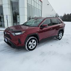 <p>Hybrid 2019 Rav4 AWD LE with only 21,126 km with the following standard equipment ,  ● Standard Heated Front Seats ● New 7 Audio Display ● LED Rear Combination Lights ● New Parabola LED Headlamps ● LED Daylight Running Lights ● Back Up Guided Camera ● Dual Exhaust ● Blind Spot Monitoring and Rear Cross Traffic Alert ● Auto Windows - All Up/Down ● Reversible Cargo Floor● Multi Terrain Select Buttons ● 17 Alloy Wheels</p>