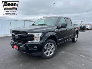 Used 2018 Ford F-150 Lariat POWER STROKE 3.0L V6 WITH REMOTE ENTRY, HEATED SEATS, HEATED STEERING WHEEL, VENTILATED SEATS, SUNROOF for sale in Carleton Place, ON