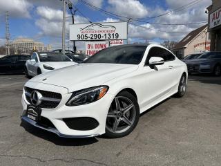 <div><span>C300 COUPE AWD LOW KM</span> | LED Lighting | Blind Spot Assist | Reverse Camera | Leather | Sunroof+Moonroof | Push Start | Drive Mode Select | Alloys | Memory Seats | Power Seats | Telescopic Steering | Navigation | Bluetooth Connectivity | Dual Climate Control | Keyless Entry | Power Folding Mirrors |  <span>*CARFAX,CARPROOF VERIFIED Available *WALK IN WITH CONFIDENCE AND DRIVE AWAY SATISFIED* $0 down financing available, OAC price/payment plus applicable taxes. Autotech Emporium is serving the GTA and surrounding areas in the market of quality pre-owned vehicles. We are a UCDA member and a registered dealer with the OMVIC. A carproof history report is provided with all of our vehicles. Terms up to 84 months are OAC. We also offer our optional amazing certification package which will provide three times of its value. It covers new brakes, all fluids top up, registration, detailed inspection (incl. non safety components), engine oil, exterior high speed buffing/waxing/touch ups, interior shampoo trunk & engine compartments, safety certificate and more TO CLARIFY THIS PACKAGE AS PER OMVIC REGULATION AND STANDARDS VEHICLE IS NOT DRIVABLE, NOT CERTIFIED. CERTIFICATION IS AVAILABLE FOR FOURTEEN HUNDRED AND NINETY FIVE DOLLARS($1495). ALL VEHICLES WE SELL ARE DRIVABLE AFTER CERTIFICATION!!! TO LEARN MORE ABOUT THIS PLEASE CONTACT DEALER. TAGS: 2020 2019 2017 2016 Mercedes c43 c400 e-class e450 e350 A-class Mercedes BMW 330 340 M3 5 Series 530 540 M5 Cadillac ATS Cadillac CTS Lexus IS250 IS300 IS350 RC300 RC350 Audi A4 S4 A5 S5 Acura TLX ILX Integra. </span><span>*Price Advertised online has a $2000  Finance Purchasing Credit on Approved Credit. Price of vehicle may differ with any other forms of payment. P</span><span>lease call dealer or visit our website for further details. Do not refer to calculate my payment option for cash purchase.</span><br></div>