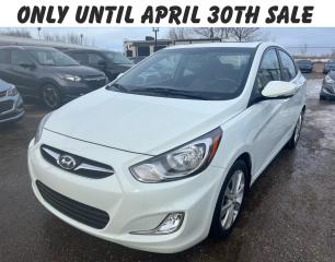 Used 2012 Hyundai Accent GLS Sun Roof Heated Seats for sale in Edmonton, AB