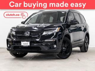 Used 2022 Honda Pilot Black Edition AWD w/ RES, Apple CarPlay & Android Auto, Adaptive Cruise, Nav for sale in Toronto, ON