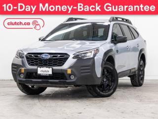 Used 2022 Subaru Outback Wilderness w/ Eyesight Pkg AWD w/ Apple CarPlay & Android Auto, Rearview Cam for sale in Toronto, ON