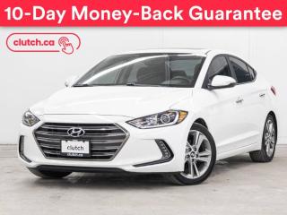 Used 2017 Hyundai Elantra Limited w/ Android Auto, Cruise Control, A/C for sale in Toronto, ON