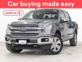 Used 2019 Ford F-150 Lariat SuperCrew 4WD w/ SYNC 3, Rearview Cam, Dual Zone A/C for sale in Toronto, ON