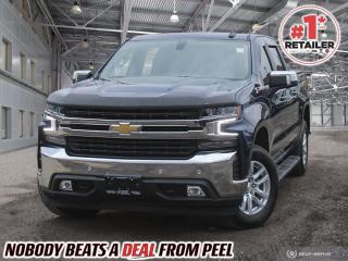 2021 Chevrolet Silverado 1500 LT | Z71 Off Road Package | 5.3L V8 | Northsky Blue Metallic | Safety Package | Convenience Package II | Heated Leather Seats | Heated Steering Wheel | Remote Start | Front & Rear Parking Sensors | Chevrolet Infotainment 3 Plus w/ 8" Touchscreen Display | Apple CarPlay & Android Auto | Dual-zone Auto Climate | Power Rear Sliding Window | Side Steps | Soft Tri-fold Tonneau Cover | Bed Liner | AVS Window Visors | Trailer Brake Controller

Clean Carfax

Discover the remarkable capability and premium features of the 2021 Chevrolet Silverado 1500 LT. Dressed in a striking Northsky Blue Metallic finish, this truck commands attention on and off the road. Equipped with the formidable Z71 Off Road Package and powered by a robust 5.3L V8 engine, it effortlessly conquers rugged terrain and towing challenges with ease. Safety is paramount with the inclusion of the Safety Package and Front & Rear Parking Sensors, ensuring confidence and peace of mind on every journey. Slip into luxury with heated leather seats and a heated steering wheel, providing comfort even in the coldest weather. The Convenience Package II adds convenience features like Remote Start, while the Chevrolet Infotainment 3 Plus system with an 8" touchscreen display, Apple CarPlay & Android Auto integration, and dual-zone auto climate control enhances connectivity and entertainment. Practical touches abound, including a power rear sliding window, side steps for easy access, a soft tri-fold tonneau cover, and a durable bed liner for added protection. With the AVS window visors and trailer brake controller completing the package, the 2021 Chevrolet Silverado 1500 LT offers unparalleled versatility and refinement for drivers seeking both style and substance.
______________________________________________________

Engage & Explore with Peel Chrysler: Whether youre inquiring about our latest offers or seeking guidance, 1-866-652-6197 connects you directly. Dive deeper online or connect with our team to navigate your automotive journey seamlessly.

WE TAKE ALL TRADES & CREDIT. WE SHIP ANYWHERE IN CANADA! OUR TEAM IS READY TO SERVE YOU 7 DAYS! COME SEE WHY NOBODY BEATS A DEAL FROM PEEL! Your Source for ALL make and models used cars and trucks
______________________________________________________

*FREE CarFax (click the link above to check it out at no cost to you!)*

*FULLY CERTIFIED! (Have you seen some of these other dealers stating in their advertisements that certification is an additional fee? NOT HERE! Our certification is already included in our low sale prices to save you more!)

______________________________________________________

Peel Chrysler  A Trusted Destination: Based in Port Credit, Ontario, we proudly serve customers from all corners of Ontario and Canada including Toronto, Oakville, North York, Richmond Hill, Ajax, Hamilton, Niagara Falls, Brampton, Thornhill, Scarborough, Vaughan, London, Windsor, Cambridge, Kitchener, Waterloo, Brantford, Sarnia, Pickering, Huntsville, Milton, Woodbridge, Maple, Aurora, Newmarket, Orangeville, Georgetown, Stouffville, Markham, North Bay, Sudbury, Barrie, Sault Ste. Marie, Parry Sound, Bracebridge, Gravenhurst, Oshawa, Ajax, Kingston, Innisfil and surrounding areas. On our website www.peelchrysler.com, you will find a vast selection of new vehicles including the new and used Ram 1500, 2500 and 3500. Chrysler Grand Caravan, Chrysler Pacifica, Jeep Cherokee, Wrangler and more. All vehicles are priced to sell. We deliver throughout Canada. website or call us 1-866-652-6197. 

Your Journey, Our Commitment: Beyond the transaction, Peel Chrysler prioritizes your satisfaction. While many of our pre-owned vehicles come equipped with two keys, variations might occur based on trade-ins. Regardless, our commitment to quality and service remains steadfast. Experience unmatched convenience with our nationwide delivery options. All advertised prices are for cash sale only. Optional Finance and Lease terms are available. A Loan Processing Fee of $499 may apply to facilitate selected Finance or Lease options. If opting to trade an encumbered vehicle towards a purchase and require Peel Chrysler to facilitate a lien payout on your behalf, a Lien Payout Fee of $299 may apply. Contact us for details. Peel Chrysler Pre-Owned Vehicles come standard with only one key.