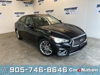 Used 2019 Infiniti Q50 LUXE |3.0T |AWD | LEATHER | SUNROOF | NAV |1 OWNER for sale in Brantford, ON