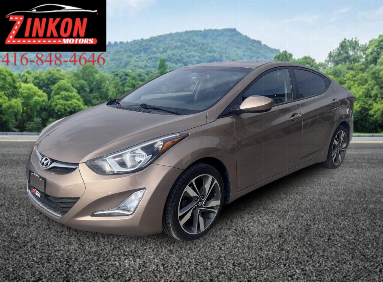 Used 2016 Hyundai Elantra GLS | CLEAN CARPROOF | ONE OWNER | HEATED SEATS | BACK UP CAM | SUNROOF for sale in Pickering, ON