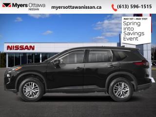 <b>Alloy Wheels,  Heated Seats,  Heated Steering Wheel,  Mobile Hotspot,  Remote Start!</b><br> <br> <br> <br>  Thrilling power when you need it and long distance efficiency when you dont, this 2024 Rogue has it all covered. <br> <br>Nissan was out for more than designing a good crossover in this 2024 Rogue. They were designing an experience. Whether your adventure takes you on a winding mountain path or finding the secrets within the city limits, this Rogue is up for it all. Spirited and refined with space for all your cargo and the biggest personalities, this Rogue is an easy choice for your next family vehicle.<br> <br> This super black SUV  has an automatic transmission and is powered by a  201HP 1.5L 3 Cylinder Engine.<br> <br> Our Rogues trim level is S. Standard features on this Rogue S include heated front heats, a heated leather steering wheel, mobile hotspot internet access, proximity key with remote engine start, dual-zone climate control, and an 8-inch infotainment screen with Apple CarPlay, and Android Auto. Safety features also include lane departure warning, blind spot detection, front and rear collision mitigation, and rear parking sensors. This vehicle has been upgraded with the following features: Alloy Wheels,  Heated Seats,  Heated Steering Wheel,  Mobile Hotspot,  Remote Start,  Lane Departure Warning,  Blind Spot Warning. <br><br> <br>To apply right now for financing use this link : <a href=https://www.myersottawanissan.ca/finance target=_blank>https://www.myersottawanissan.ca/finance</a><br><br> <br/>    5.74% financing for 84 months. <br> Payments from <b>$541.72</b> monthly with $0 down for 84 months @ 5.74% APR O.A.C. ( Plus applicable taxes -  $621 Administration fee included. Licensing not included.    ).  Incentives expire 2024-05-31.  See dealer for details. <br> <br> <br>LEASING:<br><br>Estimated Lease Payment: $478/m <br>Payment based on 4.49% lease financing for 36 months with $0 down payment on approved credit. Total obligation $17,233. Mileage allowance of 20,000 KM/year. Offer expires 2024-05-31.<br><br><br><br> Come by and check out our fleet of 40+ used cars and trucks and 110+ new cars and trucks for sale in Ottawa.  o~o