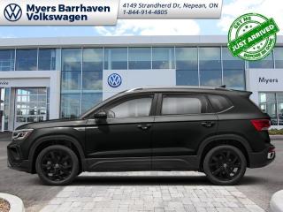<b>Sunroof,  Navigation,  Leather Seats,  Premium Audio,  Cooled Seats!</b><br> <br> <br> <br>  This VW Taos is a daily driver thats anything but everyday. <br> <br>The VW Taos was built for the adventurer in all of us. With all the tech you need for a daily driver married to all the classic VW capability, this SUV can be your weekend warrior, too. Exceeding every expectation was the design motto for this compact SUV, and VW engineers delivered. For an SUV thats just right, check out this 2024 Volkswagen Taos.<br> <br> This deep black pearl SUV  has an automatic transmission and is powered by a  158HP 1.5L 4 Cylinder Engine.<br> <br> Our Taoss trim level is Highline 4MOTION. This range-topping Highline 4MOTION trim features a dual-panel glass sunroof, BeatsAudio premium audio and leather upholstery. The standard features continue with adaptive cruise control, dual-zone climate control, remote engine start, lane keep assist with lane departure warning, and an upgraded 8-inch infotainment screen with inbuilt navigation, VW Car-Net services. Additional features include ventilated and heated front seats, a heated leatherette-wrapped steering wheel, remote keyless entry, and a wireless charging pad. Safety features include blind spot detection, front and rear collision mitigation, autonomous emergency braking, and a back-up camera. This vehicle has been upgraded with the following features: Sunroof,  Navigation,  Leather Seats,  Premium Audio,  Cooled Seats,  Wireless Charging,  Adaptive Cruise Control. <br><br> <br>To apply right now for financing use this link : <a href=https://www.barrhavenvw.ca/en/form/new/financing-request-step-1/44 target=_blank>https://www.barrhavenvw.ca/en/form/new/financing-request-step-1/44</a><br><br> <br/>    4.99% financing for 84 months. <br> Buy this vehicle now for the lowest bi-weekly payment of <b>$277.48</b> with $0 down for 84 months @ 4.99% APR O.A.C. ( Plus applicable taxes -  $840 Documentation fee. Cash purchase selling price includes: Tire Stewardship ($20.00), OMVIC Fee ($12.50). (HST) are extra. </br>(HST), licence, insurance & registration not included </br>    ).  Incentives expire 2024-04-30.  See dealer for details. <br> <br> <br>LEASING:<br><br>Estimated Lease Payment: $233 bi-weekly <br>Payment based on 3.99% lease financing for 48 months with $0 down payment on approved credit. Total obligation $24,335. Mileage allowance of 16,000 KM/year. Offer expires 2024-04-30.<br><br><br>We are your premier Volkswagen dealership in the region. If youre looking for a new Volkswagen or a car, check out Barrhaven Volkswagens new, pre-owned, and certified pre-owned Volkswagen inventories. We have the complete lineup of new Volkswagen vehicles in stock like the GTI, Golf R, Jetta, Tiguan, Atlas Cross Sport, Volkswagen ID.4 electric vehicle, and Atlas. If you cant find the Volkswagen model youre looking for in the colour that you want, feel free to contact us and well be happy to find it for you. If youre in the market for pre-owned cars, make sure you check out our inventory. If you see a car that you like, contact 844-914-4805 to schedule a test drive.<br> Come by and check out our fleet of 30+ used cars and trucks and 70+ new cars and trucks for sale in Nepean.  o~o