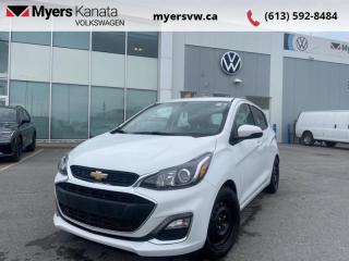 <b>Low Mileage, Aluminum Wheels,  Cruise Control,  Apple CarPlay,  Android Auto,  Remote Keyless Entry!</b><br> <br>  Compare at $17996 - Our Price is just $17499! <br> <br>   Forget what you thought you knew about small cars. The Chevy Spark has changed the game! This  2019 Chevrolet Spark is for sale today in Kanata. <br> <br>The 2019 Chevrolet Spark is the perfect car for any city commuter. It is agile, fun to drive and perfect for navigating through busy city streets or parking in that great spot that might be too tight a larger SUV. The interior is surprisingly spacious and offers plenty of cargo room plus it comes loaded with some technology to make your drive even better. This low mileage  hatchback has just 25,895 kms. Its  summit white in colour  . It has an automatic transmission and is powered by a  1.4L I4 16V MPFI DOHC engine.  It may have some remaining factory warranty, please check with dealer for details. <br> <br> Our Sparks trim level is 1LT. This amazing compact car comes with stylish aluminum wheels, a 7 inch colour touchscreen display featuring Android Auto and Apple CarPlay capability plus it comes with Chevrolet MyLink and SiriusXM radio, a built in rear vision camera and bluetooth streaming audio. Additional features on this upgraded trim include cruise and audio controls on the steering wheel, remote keyless entry, a 60/40 split rear seat, air conditioning and it also comes with Stabilitrak and traction control to keep you safely on the road no matter the weather conditions. This vehicle has been upgraded with the following features: Aluminum Wheels,  Cruise Control,  Apple Carplay,  Android Auto,  Remote Keyless Entry,  Rear View Camera,  Streaming Audio. <br> <br>To apply right now for financing use this link : <a href=https://www.myersvw.ca/en/form/new/financing-request-step-1/44 target=_blank>https://www.myersvw.ca/en/form/new/financing-request-step-1/44</a><br><br> <br/><br>Backed by Myers Exclusive NO Charge Engine/Transmission for life program lends itself for your peace of mind and you can buy with confidence. Call one of our experienced Sales Representatives today and book your very own test drive! Why buy from us? Move with the Myers Automotive Group since 1942! We take all trade-ins - Appraisers on site - Full safety inspection including e-testing and professional detailing prior delivery! Every vehicle comes with a free Car Proof History report.<br><br>*LIFETIME ENGINE TRANSMISSION WARRANTY NOT AVAILABLE ON VEHICLES MARKED AS-IS, VEHICLES WITH KMS EXCEEDING 140,000KM, VEHICLES 8 YEARS & OLDER, OR HIGHLINE BRAND VEHICLES (eg.BMW, INFINITI, CADILLAC, LEXUS...). FINANCING OPTIONS NOT AVAILABLE ON VEHICLES MARKED AS-IS OR AS-TRADED.<br> Come by and check out our fleet of 40+ used cars and trucks and 100+ new cars and trucks for sale in Kanata.  o~o