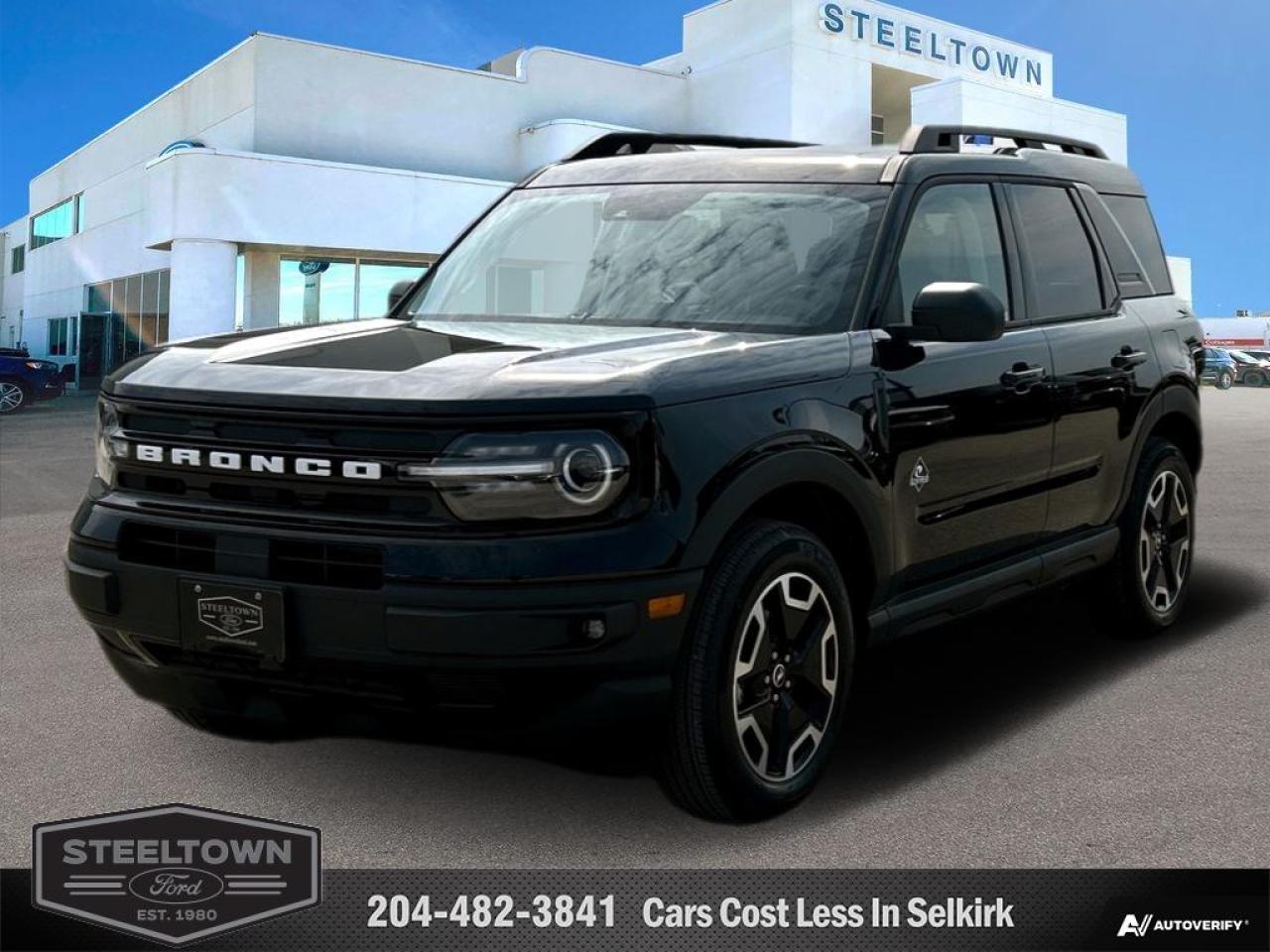 New 2024 Ford Bronco Sport Outer Banks  - Sunroof for sale in Selkirk, MB