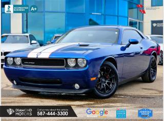3.5L 6 CYLINDER ENGINE, NO ACCIDENTS, LEATHER, TOUCHSCREEN. AFTERMARKET AMBIENT LIGHTING, BRAND NEW TIRES, BRAND NEW BRAKES, SUNROOF, CRUISE CONTROL,  AND MUCH MORE! <br/> <br/>  <br/> Just Arrived 2010 Dodge Challenger Special Edition Blue has 151,839 KM on it. 3.5L 6 Cylinder Engine engine, Rear-Wheel Drive, Automatic transmission, 4 Seater passengers, on special price for . <br/> <br/>  <br/> Book your appointment today for Test Drive. We offer contactless Test drives & Virtual Walkarounds. Stock Number: 24041-CABP <br/> <br/>  <br/> Diamond Motors has built a reputation for serving you, our customers. Being honest and selling quality pre-owned vehicles at competitive & affordable prices. Whenever you deal with us, you know you get to deal and speak directly with the owners. This means unique personalized customer service to meet all your needs. No high-pressure sales tactics, only upfront advice. <br/> <br/>  <br/> Why choose us? <br/>  <br/> Certified Pre-Owned Vehicles <br/> Family Owned & Operated <br/> Finance Available <br/> Extended Warranty <br/> Vehicles Priced to Sell <br/> No Pressure Environment <br/> Inspection & Carfax Report <br/> Professionally Detailed Vehicles <br/> Full Disclosure Guaranteed <br/> AMVIC Licensed <br/> BBB Accredited Business <br/> CarGurus Top-rated Dealer 2022 <br/> <br/>  <br/> Phone to schedule an appointment @ 587-444-3300 or simply browse our inventory online www.diamondmotors.ca or come and see us at our location at <br/> 3403 93 street NW, Edmonton, T6E 6A4 <br/> <br/>  <br/> To view the rest of our inventory: <br/> www.diamondmotors.ca/inventory <br/> <br/>  <br/> All vehicle features must be confirmed by the buyer before purchase to confirm accuracy. All vehicles have an inspection work order and accompanying Mechanical fitness assessment. All vehicles will also have a Carproof report to confirm vehicle history, accident history, salvage or stolen status, and jurisdiction report. <br/>