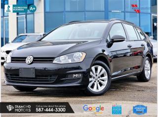 1.8L 4 CYLINDER ENGINE, LEATHER, PANORAMIC ROOF, TOUCHSCREEN, HEATED SEATS, KEYLESS ENTRY, PUSH START, BACKUP CAMERA, CRUISE CONTROL, TWO KEYS AND MUCH MORE! <br/> <br/>  <br/> Just Arrived 2015 Volkswagen Golf SportWagen TSI Highline Black has 83,876 KM on it. 1.8L 4 Cylinder Engine engine, Front-Wheel Drive, Automatic transmission, 5 Seater passengers, on special price for $20,900.00. <br/> <br/>  <br/> Book your appointment today for Test Drive. We offer contactless Test drives & Virtual Walkarounds. Stock Number: 24048-CBC <br/> <br/>  <br/> Diamond Motors has built a reputation for serving you, our customers. Being honest and selling quality pre-owned vehicles at competitive & affordable prices. Whenever you deal with us, you know you get to deal and speak directly with the owners. This means unique personalized customer service to meet all your needs. No high-pressure sales tactics, only upfront advice. <br/> <br/>  <br/> Why choose us? <br/>  <br/> Certified Pre-Owned Vehicles <br/> Family Owned & Operated <br/> Finance Available <br/> Extended Warranty <br/> Vehicles Priced to Sell <br/> No Pressure Environment <br/> Inspection & Carfax Report <br/> Professionally Detailed Vehicles <br/> Full Disclosure Guaranteed <br/> AMVIC Licensed <br/> BBB Accredited Business <br/> CarGurus Top-rated Dealer 2022 <br/> <br/>  <br/> Phone to schedule an appointment @ 587-444-3300 or simply browse our inventory online www.diamondmotors.ca or come and see us at our location at <br/> 3403 93 street NW, Edmonton, T6E 6A4 <br/> <br/>  <br/> To view the rest of our inventory: <br/> www.diamondmotors.ca/inventory <br/> <br/>  <br/> All vehicle features must be confirmed by the buyer before purchase to confirm accuracy. All vehicles have an inspection work order and accompanying Mechanical fitness assessment. All vehicles will also have a Carproof report to confirm vehicle history, accident history, salvage or stolen status, and jurisdiction report. <br/>