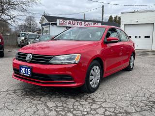 Used 2015 Volkswagen Jetta GAS SEVER/BACKUP CAMERA/BLUETOOTH/CERTIFIED. for sale in Scarborough, ON