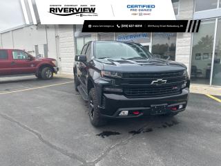 <p>Recently added to our pre-owned lot is this 2020 Chevrolet Silverado LT TrailBoss in Shadow Grey Metallic!</p>

<p>The 2020 Chevrolet Silverado LT TrailBoss is the epitome of rugged sophistication. With its commanding presence and trail-ready capabilities, this truck is engineered to conquer any terrain with ease. From its aggressive stance to its advanced off-road features, the Silverado LT TrailBoss offers a perfect blend of performance and versatility for those who demand the best from their vehicle.</p>

<p>Comes equipped with leather upholstery, heated front seats, heated steering wheel, rear view camera with front and rear park assist, trailering package, remoite vehicle start, lane departure warning, keyless entry, power sunroof, tinted windows, assist steps, off-road suspension with 2 lift, bed liner, power rear sliding window, Bose speakers, bluetooth with apple/android car play, automatic start/stop, hitch guidance, cruise control, and much more!</p>

<p>Call and book your appointment today!</p>
<p><span style=font-size:12px><span style=font-family:Arial,Helvetica,sans-serif><strong>Certified Pre-Owned</strong> vehicles go through a 150+ point inspection and are reconditioned to the highest standards. They include a 3 month/5,000km dealer certified warranty with 24 hour roadside assistance, exchange privileged within first 30 days/2,500km and a 3 month free trial of SiriusXM radio (when vehicle is equipped). Verify with dealer for all vehicle features.</span></span></p>

<p><span style=font-size:12px><span style=font-family:Arial,Helvetica,sans-serif>All our vehicles are <strong>Market Value Priced</strong> which provides you with the most competitive prices on all our pre-owned vehicles, all the time. </span></span></p>

<p><span style=font-size:12px><span style=font-family:Arial,Helvetica,sans-serif><strong><span style=background-color:white><span style=color:black>**All advertised pricing is for financing purchases, all-cash purchases will have a surcharge.</span></span></strong><span style=background-color:white><span style=color:black> Surcharge rates based on the selling price $0-$29,999 = $1,000 and $30,000+ = $2,000. </span></span></span></span></p>

<p><span style=font-size:12px><span style=font-family:Arial,Helvetica,sans-serif><strong>*4.99% Financing</strong> available OAC on select pre-owned vehicles up to 24 months, 6.49% for 36-48 months, 6.99% for 60-84 months.(2019-2025MY Encore, Envision, Enclave, Verano, Regal, LaCrosse, Cruze, Equinox, Spark, Sonic, Malibu, Impala, Trax, Blazer, Traverse, Volt, Bolt, Camaro, Corvette, Silverado, Colorado, Tahoe, Suburban, Terrain, Acadia, Sierra, Canyon, Yukon/XL).</span></span></p>

<p><span style=font-size:12px><span style=font-family:Arial,Helvetica,sans-serif>Visit us today at 854 Murray Street, Wallaceburg ON or contact us at 519-627-6014 or 1-800-828-0985.</span></span></p>

<p> </p>