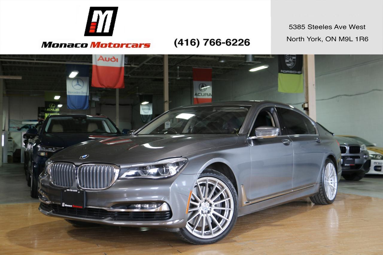 Used 2016 BMW 7 Series 750Li xDrive - MASSAGE|HEADSUP|PANO|360CAM|NAVI for sale in North York, ON