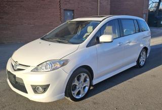 <div>ONE OWNER 2010 MAZDA 5 GT FOR SALE. LOW MILEAGE. CLEAN CARFAX, NO ACCIDENTS.</div><div>7 SEATER</div><div>LEATHER INTERIOR</div><div><br /></div><div>Credit Cards Accepted</div><div><br /></div><div>Please call for more info and to book a test drive at 888-996-6510. Car-Fax is included in the asking price. Extended Warranties are also available. We offer financing too. Certification: Have your new pre-owned vehicle certified. We offer a full safety inspection including oil change, and professional detailing prior to delivery. Certification package is available for $699. All trade-ins are welcome. Taxes and licensing are extra.***</div>