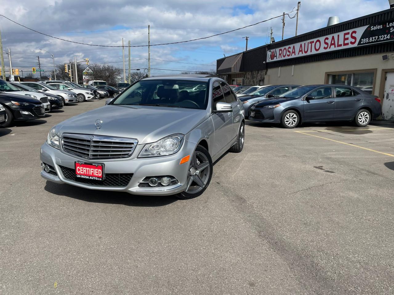2013 Mercedes-Benz C-Class C300 4MATIC NAVIGATION LOW KM SUNROOF BLIND SPOT