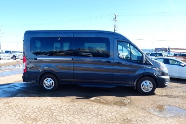 2020 Ford Transit T-350 148" Med Roof XL AWD 15 pass w/cloth, BUC - Photo #5