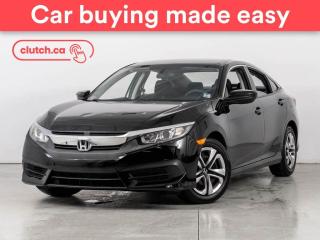 Used 2016 Honda Civic Sedan LX w/ Apple CarPlay, Rearview Cam, Bluetooth for sale in Bedford, NS