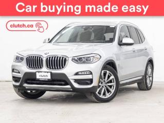 Used 2018 BMW X3 xDrive30i AWD w/ Apple CarPlay, Tri Zone A/C, Rearview Cam for sale in Bedford, NS
