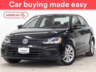 Used 2017 Volkswagen Jetta Sedan Wolfsburg Edition  w/ Apple CarPlay & Android Auto, Rearview Cam, Dual Zone A/C for sale in Toronto, ON