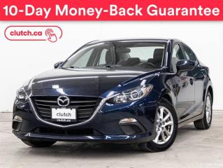 Used 2016 Mazda MAZDA3 GS-SKY w/ Rearview Cam, Bluetooth, A/C for sale in Toronto, ON