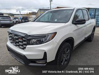 New 2024 Honda Ridgeline TrailSport PRICE INCLUDES: FREIGHT & PDI, ALL SEASON MATS, BLOCK HEATER, PAINT PROTECTION FILM, PREMIUM PAINT for sale in Cranbrook, BC