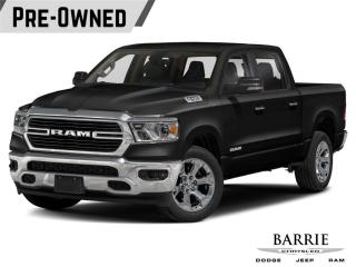<p>Welcome to the 2020 RAM 1500 Big Horn Quad Cab 4X4 – a testament to power, performance, and practicality. With its rugged yet refined design, this truck is engineered to conquer any challenge on the road or off. Let's explore why the RAM 1500 Big Horn Quad Cab 4X4 stands out as the ultimate choice for drivers who demand versatility and capability.</p>

<p><strong>Performance:</strong></p>

<p>Under the hood, the RAM 1500 Big Horn Quad Cab 4X4 boasts a robust 3.6L Pentastar VVT V6 engine with eTorque technology, coupled with an 8-speed automatic transmission. This powerhouse combination ensures smooth acceleration, impressive towing capacity, and exceptional fuel efficiency, making every drive an exhilarating experience.</p>

<p><strong>Exterior:</strong></p>

<p>Dressed in a striking Diamond Black Crystal Pearl exterior color, the RAM 1500 Big Horn Quad Cab 4X4 commands attention wherever it goes. From its bold grille to its sleek profile, every angle exudes confidence and capability. With optional upgrades like the Tri-fold tonneau cover and spray-in bedliner, this truck is ready to tackle any job with style and durability.</p>

<p><strong>Interior:</strong></p>

<p>Step inside the spacious cabin of the RAM 1500 Big Horn Quad Cab 4X4, where comfort meets functionality. The Light Frost Beige interior with Black seats creates a welcoming atmosphere, while features like the Big Horn Level 2 Equipment Group elevate the driving experience with amenities like front heated seats, dual-zone automatic temperature control, and a heated steering wheel.</p>

<p><strong>Technology & Safety:</strong></p>

<p>Equipped with cutting-edge technology and advanced safety features, the RAM 1500 Big Horn Quad Cab 4X4 ensures a confident and connected ride. Stay informed and entertained with the Uconnect 4C NAV system, featuring an 8.4-inch touchscreen, Apple CarPlay, Android Auto, and SiriusXM satellite radio. Plus, with safety innovations like ParkSense Front and Rear Park Assist, you can navigate with peace of mind in any environment.</p>

<p>In summary, the 2020 RAM 1500 Big Horn Quad Cab 4X4 is the epitome of versatility, performance, and comfort. Whether you're tackling tough terrain or cruising through city streets, this truck offers the perfect blend of power and refinement to suit your lifestyle. Experience the thrill of driving a RAM 1500 Big Horn Quad Cab 4X4 – where capability meets luxury on every journey.</p>