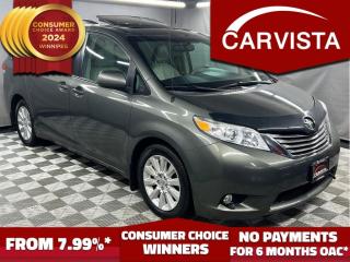 Used 2012 Toyota Sienna XLE 7 PASS -LOCAL VEHICLE/SUNROOF/LEATHER for sale in Winnipeg, MB