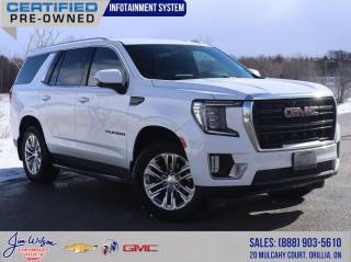 Odometer is 47079 kilometers below market average!

Summit White 2022 GMC Yukon SLE 4D Sport Utility 4WD
10-Speed Automatic with Overdrive EcoTec3 5.3L V8


Did this vehicle catch your eye? Book your VIP test drive with one of our Sales and Leasing Consultants to come see it in person.

Remember no hidden fees or surprises at Jim Wilson Chevrolet. We advertise all in pricing meaning all you pay above the price is tax and cost of licensing.


Awards:
  * ALG Canada Residual Value