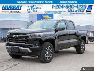 Unleash your adventurous spirit with the 2024 Chevrolet Colorado 4WD Z71! This crew cab pickup is designed for those who crave the thrill of off-road adventures without compromising on comfort and efficiency.  Under the hood, the Colorado features a Turbocharged Gas I4 2.7L engine, promising an impressive blend of power and performance. Coupled with an 8-speed automatic transmission, you can expect smooth, effortless gear shifts regardless of the terrain youre tackling.  The Z71 trim is renowned for its ruggedness and capability, making it an excellent choice for outdoor enthusiasts, camping aficionados or anyone else who needs a reliable and robust vehicle. Whether youre navigating the bustling streets of the city or exploring the wild outskirts of the region, this Chevrolet Colorado is up to the task.  In terms of comfort, the crew cab configuration ensures ample space for all passengers. The well-designed interior ensures everyone can enjoy their journey in comfort, no matter how far off the beaten path you decide to venture.  As a brand-new vehicle, the 2024 Chevrolet Colorado 4WD Z71 is more than just a purchase; its an investment into a future filled with exciting journeys and unforgettable adventures. Plus, youll have the peace of mind that comes with knowing your vehicle has been built to Chevrolets exacting standards of quality and reliability.  At Murray Chevrolet Winnipeg, we take pride in our commitment to customer satisfaction. Were confident that once you get behind the wheel of this Colorado, youll understand why Chevy is the brand of choice for discerning drivers. Dont miss out on this opportunity to start your next adventure with the 2024 Chevrolet Colorado 4WD Z71. Come and take it for a spin today!  Dealer Permit #1740