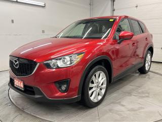 Used 2014 Mazda CX-5 GT TECH AWD | SUNROOF | LEATHER | NAV | BLIND SPOT for sale in Ottawa, ON