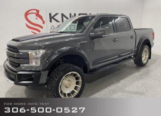 Used 2018 Ford F-150 LARIAT Sport FX4 w/Lift Aftermarket Tires/Rims PLUS More for sale in Moose Jaw, SK