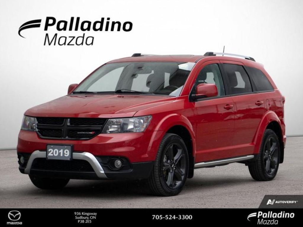 Used 2019 Dodge Journey Crossroad - 2 SETS OF WHEELS for Sale in Sudbury, Ontario