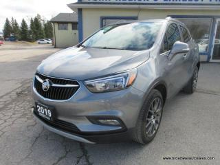 Used 2019 Buick Encore ALL-WHEEL DRIVE SPORT-TOURING-MODEL 5 PASSENGER 1.4L - TURBO.. NAVIGATION.. LEATHER TRIM INTERIOR.. BACK-UP CAMERA.. BLUETOOTH SYSTEM.. for sale in Bradford, ON