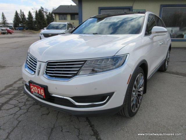2016 Lincoln MKX ALL-WHEEL DRIVE RESERVE-MODEL 5 PASSENGER 2.7L - ECO-BOOST.. NAVIGATION.. LEATHER.. HEATED/AC SEATS.. BACK-UP CAMERA.. POWER SUNROOF.. REVEL-AUDIO..