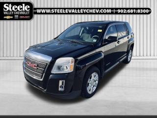 Value Market Pricing.Onyx Black 2011 GMC Terrain SLE-1 FWD 6-Speed Automatic Electronic 2.4L I4 DI DOHC VVT Come visit Annapolis Valleys GM Giant! We do not inflate our prices! We utilize state of the art live software technology to help determine the best price for our used inventory. That technology provides our customers with Fair Market Value Pricing!. Come see us and ask us about the Market Pricing Report on any of our used vehicles.Certified. Certification Program Details: 2 Years MVI Fresh Oil Change Full Tank Of Gas Full Vehicle DetailSteele Valley Chevrolet Buick GMC offers a wide range of new and used cars to Kentville drivers. Our vehicles undergo a 117-point check before being put out for sale, and they also come with a warranty and an auto-check certified history. We also provide concise financing options to you. If local dealerships in your vicinity do not have the models and prices you are looking for, look no further and head straight to Steele Valley Chevrolet Buick GMC. We will make sure that we satisfy your expectations and let you leave with a happy face.
