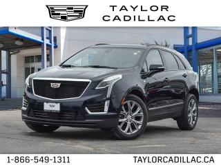 <b>Low Mileage, Sunroof,  Wireless Charging,  Leather Seats,  Heated Seats,  Bose Premium Audio!</b><br> <br>  Compare at $46798 - Our Price is just $44998! <br> <br>   Inside this Cadillac XT5 is a finely detailed interior that keeps you comfortable while the stylish exterior turns heads. This  2021 Cadillac XT5 is fresh on our lot in Kingston. <br> <br>Styled to turn heads, this Cadillac XT5 makes a statement with every arrival, while its sharp lines and sweeping curves meet the jewel-like lighting elements for a style thats truly stunning! It comes with a generous amount of cargo room and is filled with advanced safety features plus next level technology. A thoroughly progressive vehicle both inside and out, this XT5 was designed to accommodate all of your needs, while expressing your distinctive sense of class and style.This low mileage  SUV has just 30,008 kms. Its  nice in colour  . It has an automatic transmission and is powered by a  310HP 3.6L V6 Cylinder Engine.  This unit has some remaining factory warranty for added peace of mind. <br> <br> Our XT5s trim level is Sport. Upgrading to this remarkable XT5 Sport will give you exclusive aluminum wheels, a power sunroof, LED headlights with highbeam assist, perforated leather seats, a heated steering wheel, wireless charging, and blacked out trim for a more aggressive appearance. The large 8 inch touchscreen features voice recognition technology, Android Auto and Apple CarPlay, a 4G Wi-Fi hotspot, SiriusXM, and Bose Premium Audio makes sure you never miss a beat. Interior luxury and convenience features include a power rear liftgate, adaptive remote start, front and rear park assist, blind spot detection, lane keep assist, forward collision warning and automatic emergency braking.  This vehicle has been upgraded with the following features: Sunroof,  Wireless Charging,  Leather Seats,  Heated Seats,  Bose Premium Audio,  Power Liftgate,  Lane Keep Assist. <br> <br>To apply right now for financing use this link : <a href=https://www.taylorcadillac.ca/finance/apply-for-financing/ target=_blank>https://www.taylorcadillac.ca/finance/apply-for-financing/</a><br><br> <br/><br> Buy this vehicle now for the lowest bi-weekly payment of <b>$314.57</b> with $0 down for 96 months @ 9.99% APR O.A.C. ( Plus applicable taxes -  Plus applicable fees   / Total Obligation of $65431  ).  See dealer for details. <br> <br>Call 613-549-1311 and book a test-drive today! o~o