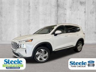 Quartz White2022 Hyundai Santa Fe PreferredAWD 8-Speed Automatic with SHIFTRONIC 2.5L I4VALUE MARKET PRICING!!, AWD, Black Leather.ALL CREDIT APPLICATIONS ACCEPTED! ESTABLISH OR REBUILD YOUR CREDIT HERE. APPLY AT https://steeleadvantagefinancing.com/6198 We know that you have high expectations in your car search in Halifax. So if youre in the market for a pre-owned vehicle that undergoes our exclusive inspection protocol, stop by Steele Ford Lincoln. Were confident we have the right vehicle for you. Here at Steele Ford Lincoln, we enjoy the challenge of meeting and exceeding customer expectations in all things automotive.