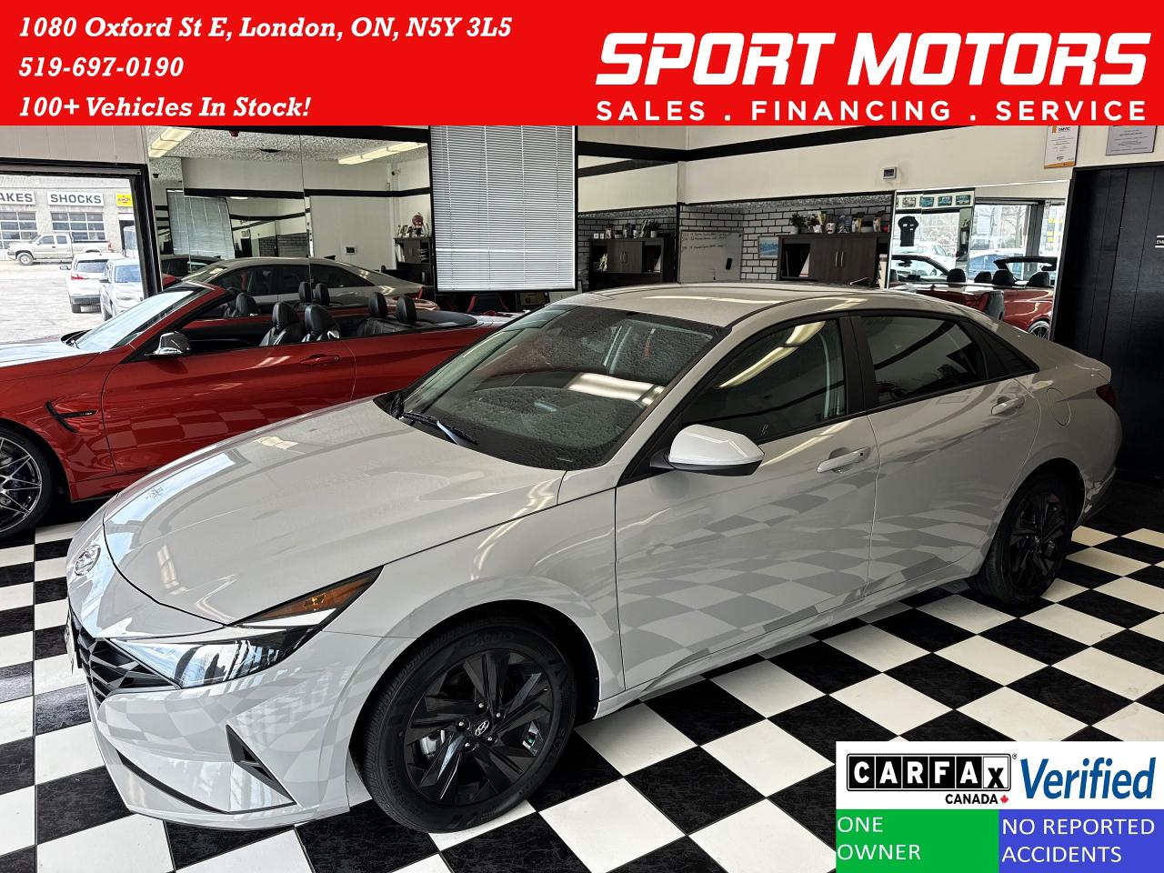 Used 2022 Hyundai Elantra Preferred+Lane Keep+Remote Start+CLEAN CARFAX for sale in London, ON