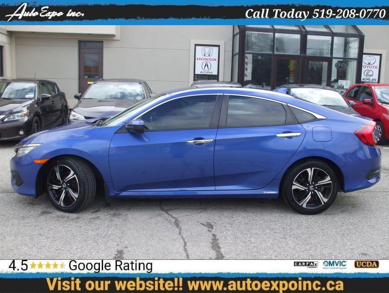 2018 Honda Civic Touring,GPS,Leather,Sunroof,Tinted,Certified,Turbo - Photo #2