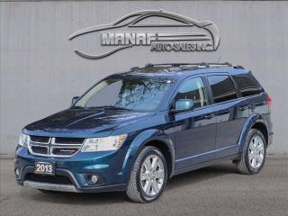 Used 2013 Dodge Journey Crew Sunroof Remote-Start  Rear-Cam Heated Seats for sale in Concord, ON