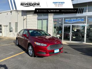 <p>Recently added to our pre-owned lot is this 2016 Ford Fusion SE! Only One Owner!</p>

<p>The 2016 Ford Fusion SE is a stylish midsize sedan that seamlessly combines modern design with advanced technology. With a comfortable interior and smart features, it offers a well-rounded driving experience for both urban and highway journeys.</p>

<p>Some of the features include, cloth upholstery, heated front bucket seats, rear view camera with rear park assist, steering wheel audio controls, traction control, cruise control, automatic climate control, automatic lights, alloy wheels, power windows, power locks, power seats, CD player and much more!</p>

<p>Call and book your appointment today!</p>
<p><span style=font-size:12px><span style=font-family:Arial,Helvetica,sans-serif><strong>Certified Pre-Owned</strong> vehicles go through a 150+ point inspection and are reconditioned to the highest standards. They include a 3 month/5,000km dealer certified warranty with 24 hour roadside assistance, exchange privileged within first 30 days/2,500km and a 3 month free trial of SiriusXM radio (when vehicle is equipped). Verify with dealer for all vehicle features.</span></span></p>

<p><span style=font-size:12px><span style=font-family:Arial,Helvetica,sans-serif>All our vehicles are <strong>Market Value Priced</strong> which provides you with the most competitive prices on all our pre-owned vehicles, all the time. </span></span></p>

<p><span style=font-size:12px><span style=font-family:Arial,Helvetica,sans-serif><strong><span style=background-color:white><span style=color:black>**All advertised pricing is for financing purchases, all-cash purchases will have a surcharge.</span></span></strong><span style=background-color:white><span style=color:black> Surcharge rates based on the selling price $0-$29,999 = $1,000 and $30,000+ = $2,000. </span></span></span></span></p>

<p><span style=font-size:12px><span style=font-family:Arial,Helvetica,sans-serif><strong>*4.99% Financing</strong> available OAC on select pre-owned vehicles up to 24 months, 6.49% for 36-48 months, 6.99% for 60-84 months.(2019-2025MY Encore, Envision, Enclave, Verano, Regal, LaCrosse, Cruze, Equinox, Spark, Sonic, Malibu, Impala, Trax, Blazer, Traverse, Volt, Bolt, Camaro, Corvette, Silverado, Colorado, Tahoe, Suburban, Terrain, Acadia, Sierra, Canyon, Yukon/XL).</span></span></p>

<p><span style=font-size:12px><span style=font-family:Arial,Helvetica,sans-serif>Visit us today at 854 Murray Street, Wallaceburg ON or contact us at 519-627-6014 or 1-800-828-0985.</span></span></p>

<p> </p>