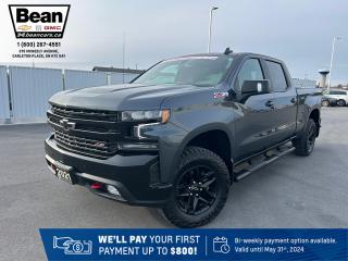 Used 2021 Chevrolet Silverado 1500 LT Trail Boss 5.3L V8 WITH REMOTE START/ENTRY, HEATED SEATS, HEATED STEERING, SUNROOF, HITCH GUIDANCE, HD REAR VIEW CAMERA for sale in Carleton Place, ON
