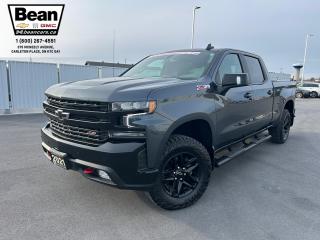 Used 2021 Chevrolet Silverado 1500 LT Trail Boss 5.3L V8 WITH REMOTE START/ENTRY, HEATED SEATS, HEATED STEERING, SUNROOF, HITCH GUIDANCE, HD REAR VIE for sale in Carleton Place, ON