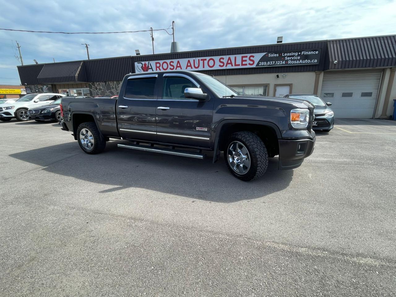 2014 GMC Sierra 1500 4WD Crew Cab  SLE ,SAFETY CERT. LEATHER CAMERA TOW - Photo #1